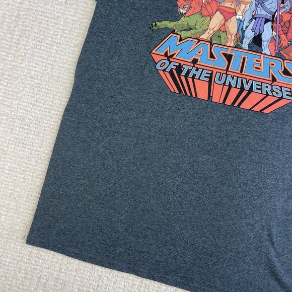 Masters of the Universe T-Shirt Men's Gray Short Sleeve Big Logo Graphic M - Picture 4 of 15